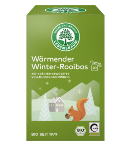 HERBATKA ZIMOWA ROZGRZEWAJĄCA ROOIBOS BIO (20 x 2 g) 40 g - LEBENSBAUM (PRODUKT SEZONOWY)