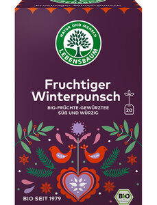 HERBATKA OWOCOWA "ZIMOWY PONCZ" BIO (20 x 2 g) 40 g - LEBENSBAUM (PRODUKT SEZONOWY)