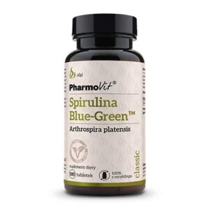 SPIRULINA BLUE-GREEN (250 mg) BEZGLUTENOWA 180 TABLETEK - PHARMOVIT (CLASSIC)