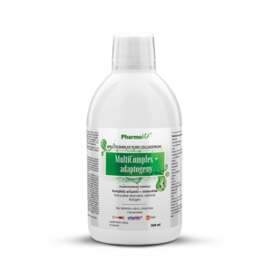 SUPLEMENT DIETY MULTICOMPLEX + ADAPTOGENY W PŁYNIE BEZGLUTENOWY 500 ml - PHARMOVIT