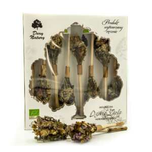 HERBATKA NA PATYKU DZIKIE ZIOŁA BIO (8 x 2,9 g) 23,2 g - DARY NATURY