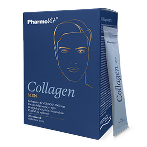 KOLAGEN RYBI (5 000 mg) DLA MĘŻCZYZN BEZGLUTENOWY 20 SASZETEK – PHARMOVIT