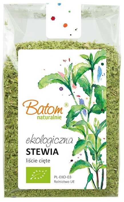 STEWIA LIŚCIE SUSZONE CIĘTE BIO 80 g - BATOM