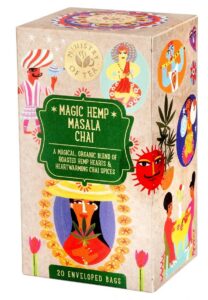 HERBATKA Z NASIONAMI KONOPI (MAGIC HEMP MASALA CHAI) BIO (20 x 1,8 g) 36 g - MINISTRY OF TEA