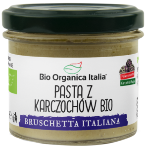 PASTA Z KARCZOCHÓW (BRUSCHETTA) BIO 100 g - BIO ORGANICA ITALIA