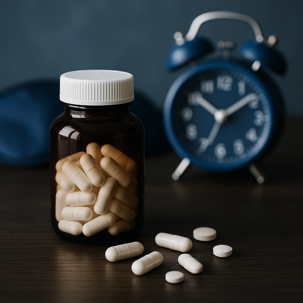 Suplementy na sen - jak działają i jak je stosować