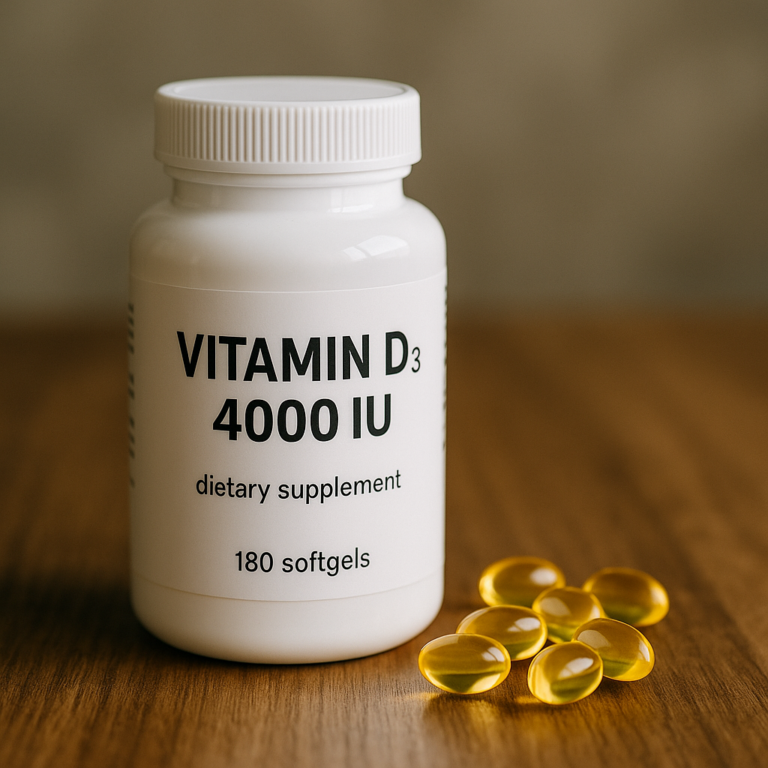Witamina D3 4000 IU - korzyści i skutki niedoboru