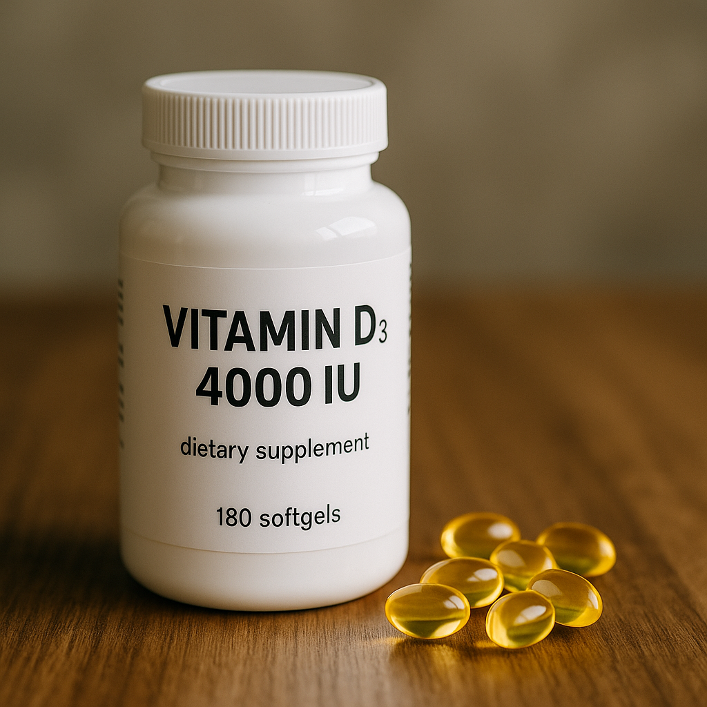Witamina D3 4000 IU - korzyści i skutki niedoboru