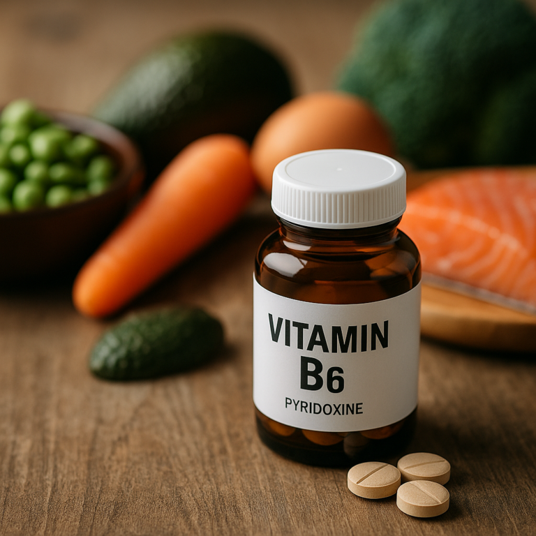 Witamina B6: klucz do zdrowia i dobrego samopoczucia