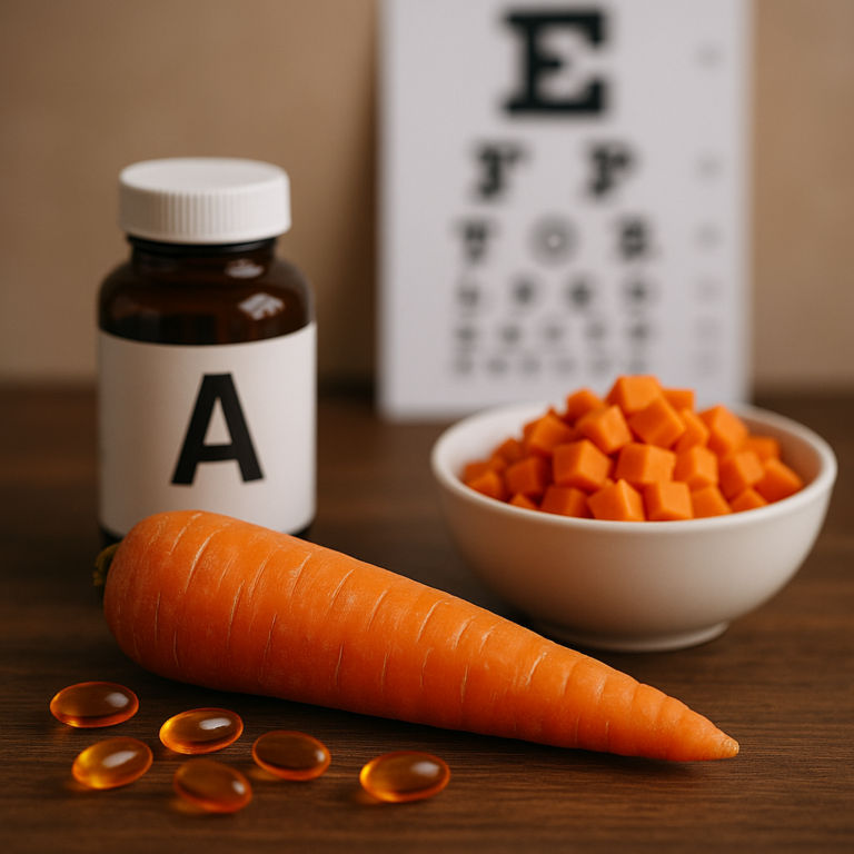 Witamina A: klucz do zdrowia wzroku i odporności