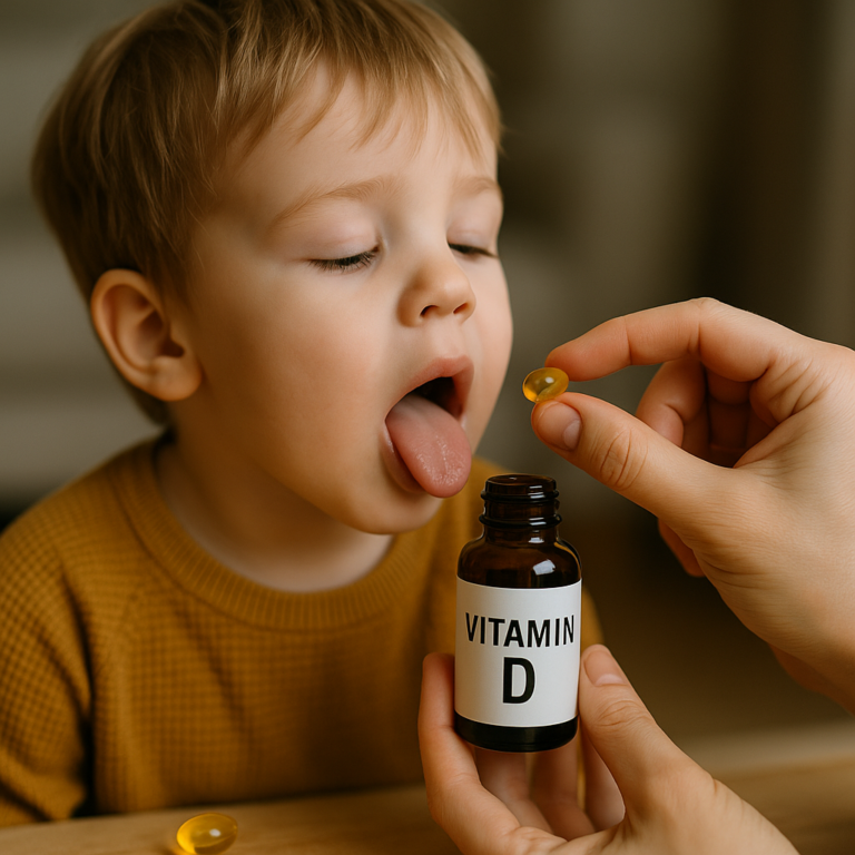 Znaczenie witaminy D dla zdrowia dzieci i suplementacja