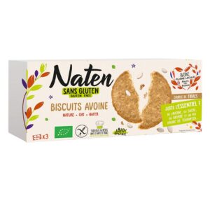CIASTKA OWSIANE BEZGLUTENOWE BIO 130 g - NATEN