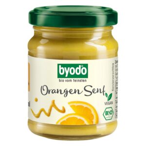 SOS MUSZTARDOWO - POMARAŃCZOWY BEZGLUTENOWY BIO 125 ml - BYODO