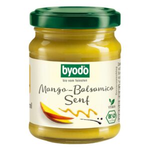 SOS MUSZTARDOWO - BALSAMICZNY Z MANGO BEZGLUTENOWY BIO 125 ml - BYODO