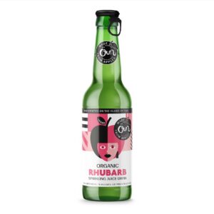 NAPÓJ MUSUJĄCY RABARBAROWY BIO 330 ml -  OUN