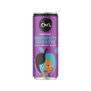 NAPÓJ MUSUJĄCY NA ODPORNOŚĆ CZARNA PORZECZKA - JAŁOWIEC BEZ DODATKU CUKRÓW BIO 250 ml -  OUN
