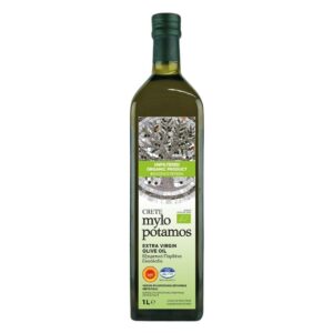 OLIWA Z OLIWEK EXTRA VIRGIN NIEFILTROWANA PDO KRETA BIO 1 L - MYLOPOTAMOS