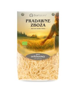 MAKARON (ORKISZOWY) NITKI BIO 250 g - BARTOLINI (PRADAWNE ZBOŻA)