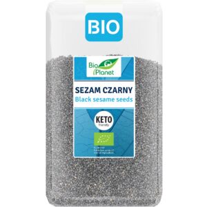 SEZAM CZARNY NIEŁUSKANY BIO 1 kg - BIO PLANET