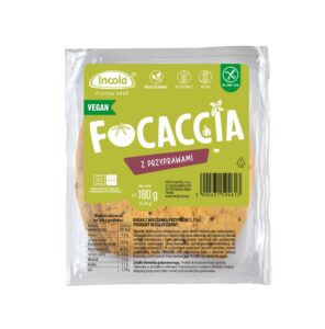 BUŁKI FOCACCIA Z PRZYPRAWAMI BEZGLUTENOWE (3 szt.) 180 g - INCOLA