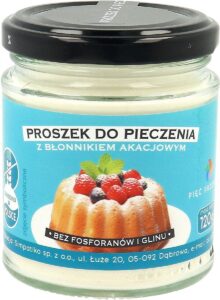 PROSZEK DO PIECZENIA Z BŁONNIKIEM AKACJOWYM BEZGLUTENOWY 120 g - PIĘĆ PRZEMIAN