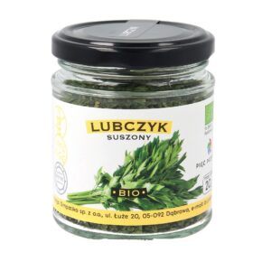 LUBCZYK SUSZONY BEZGLUTENOWY BIO 20 g - PIĘĆ PRZEMIAN