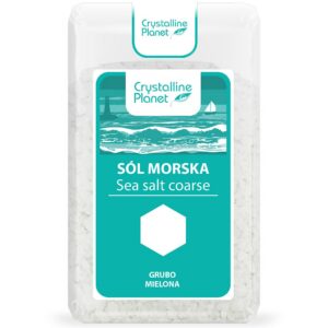 SÓL MORSKA GRUBO MIELONA 600 g - CRYSTALLINE PLANET