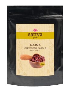 FASOLKA CZERWONA RAJMA 1 kg - SATTVA (FOODS)