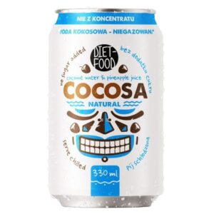 WODA KOKOSOWA NATURALNA NIEGAZOWANA 330 ml - DIET-FOOD (COCOSA)