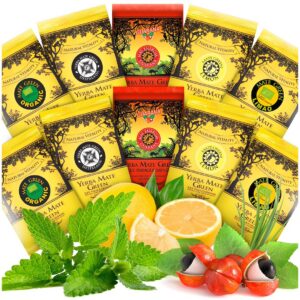 YERBA MATE MIX (10 x 50 g) 500 g - YERBA MATE GREEN