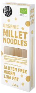 MAKARON (JAGLANY) NOODLE BIO 250 g - DIET-FOOD