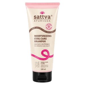 SZAMPON NAWILŻAJĄCY DO WŁOSÓW KRĘCONYCH 200 ml - SATTVA (AYURVEDA)