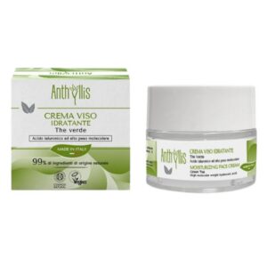 KREM DO TWARZY NAWILŻAJĄCY Z ZIELONĄ HERBATĄ I KWASEM HIALURONOWYM ECO 50 ml - ANTHYLLIS