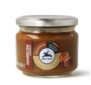 KREM Z KASZTANÓW JADALNYCH BIO 270 g - ALCE NERO