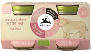 CIELĘCINA BEZGLUTENOWA OD 4 MIESIĄCA BIO (2 x 80 g) 160 g - ALCE NERO