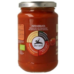 SOS POMIDOROWY Z CHILI ARRABBIATA BIO 350 g - ALCE NERO
