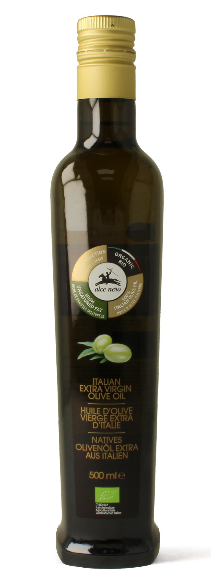 OLIWA Z OLIWEK EXTRA VIRGIN BIO 500 ml - ALCE NERO