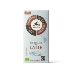 CZEKOLADA MLECZNA FAIR TRADE BIO 100 g - ALCE NERO