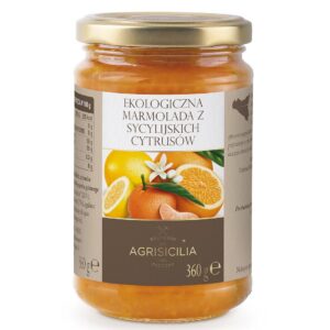 MARMOLADA Z CYTRUSÓW SYCYLIJSKICH BIO 360 g - AGRISICILIA