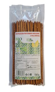 PALUSZKI PROTEINOWE ORKISZOWE PEŁNOZIARNISTE SOLONE BIO 150 g - ENVOY