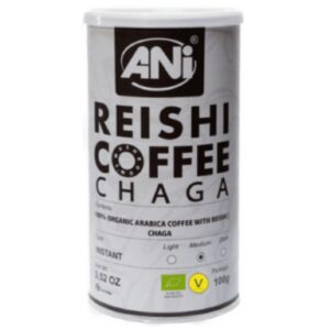 KAWA ROZPUSZCZALNA ARABICA Z REISHI I CHAGĄ BIO 100 g - ANI