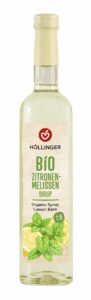 SYROP O SMAKU CYTRYNY Z MELISĄ BIO 500 ml - HOLLINGER
