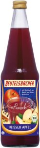 GRZANIEC BEZALKOHOLOWY JABŁKO - CZARNY BEZ  BIO 700 ml - BEUTELSBACHER (PRODUKT SEZONOWY)