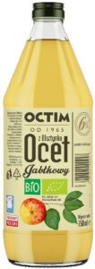 OCET JABŁKOWY 6 %  NIEFILTROWANY BIO 750 ml - OCTIM