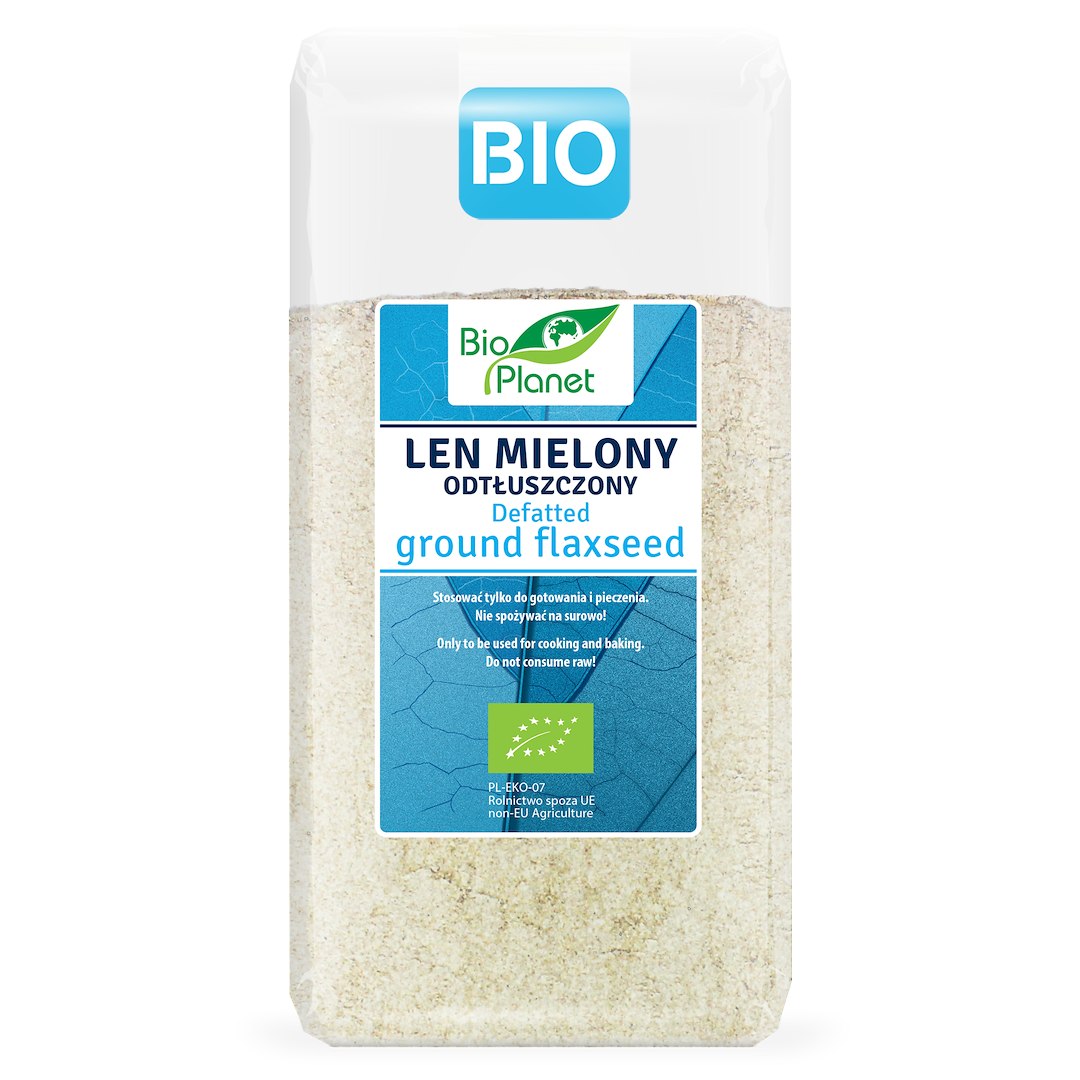 #LEN MIELONY ODTŁUSZCZONY BIO 300 g - BIO PLANET