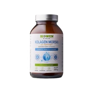 KOLAGEN RYBI 3 x PEPTYDY W PROSZKU 225 g - BIOWEN