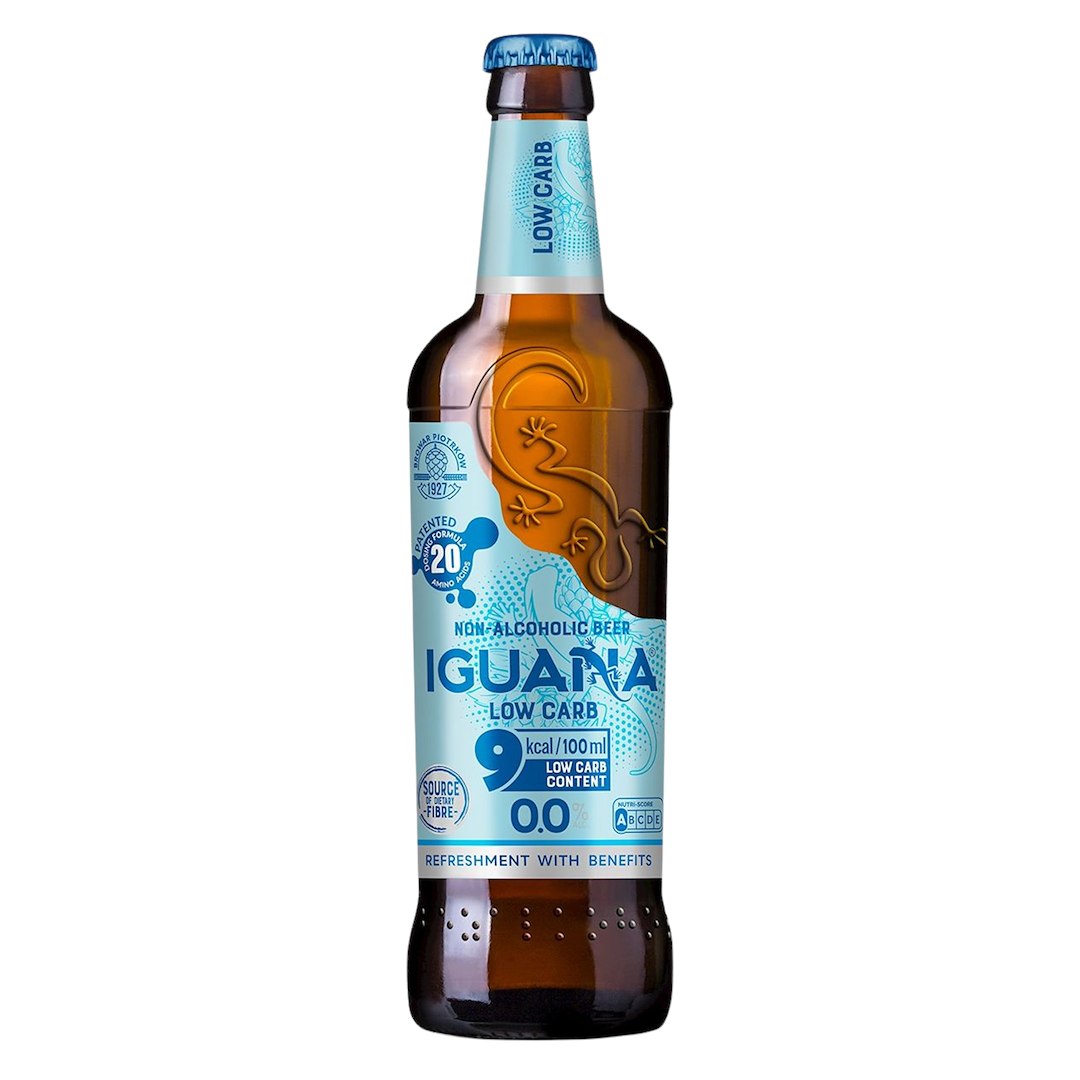 PIWO BEZALKOHOLOWE LOW CARB 475 ml - IGUANA