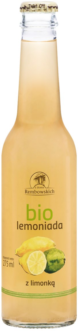 LEMONIADA Z LIMONKĄ BIO 275 ml - REMBOWSCY