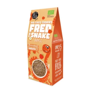 CIASTKA BŁONNIKOWE KOKOSOWE Z JABŁKAMI BIO 80 g - DIET-FOOD (KIDS)