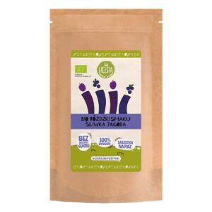 RÓŻDŻKI SMAKU MIX ŚLIWKA - JAGODA (LIOFILIZOWANE OWOCE) BIO (10 x 2 g) 20 g - HELPA